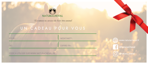 Bon Cadeau NATURACHEVAL