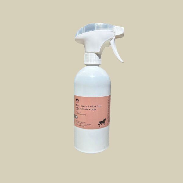 SPRAY REPUL' TAONS & MOUCHES A L'HUILE DE CADE 6 NATURACHEVAL Spray repul naturel cheval mouches huile de cade