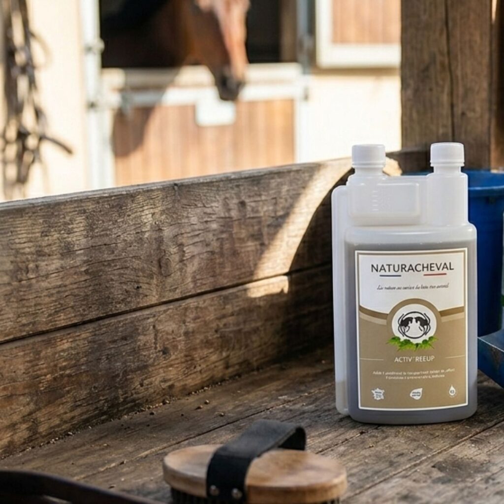 Chaleur estivale : Comment protéger son cheval ? 5 NATURACHEVAL activ recup electrolyte cmv chaleur